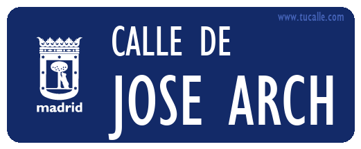cartel_de_calle-de-Jose Arch_en_madrid
